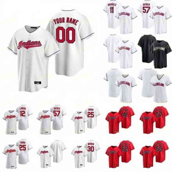 

men's plus tees & polos new black white 49 eli morgan baseball jersey 22 josh naylor 53 blake parker 34 zach plesac 47 cal quantrill cu, Black;brown