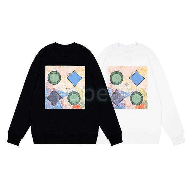

mens long sleeve hoodies designer womens fashion star printing sweatshirts couples high street sweater asian size m-2xl, White;black