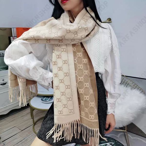 

designer cashmere scarf winter men's and women's long scarf quality headband fashion classic plaid print super soft berry, Blue;gray
