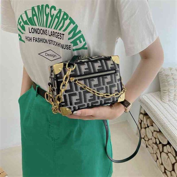 

shoulder bags 80% off version ins trendy straight urban simple chain