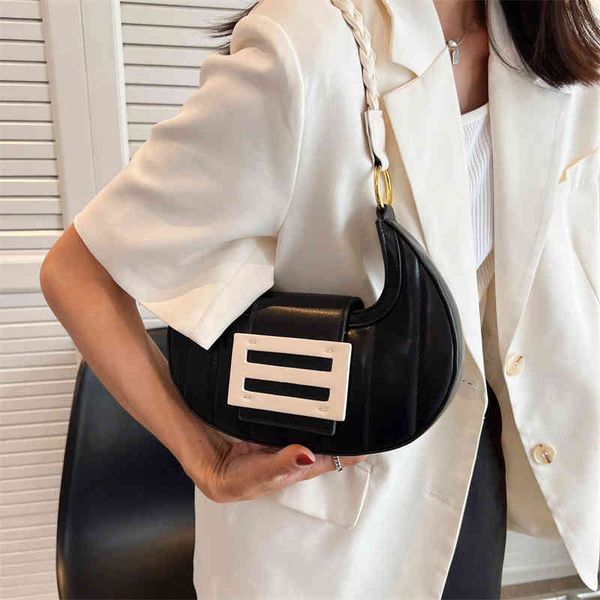 

messenger bags summer girl pink bag 2022 new design weaving staff underarm handbags