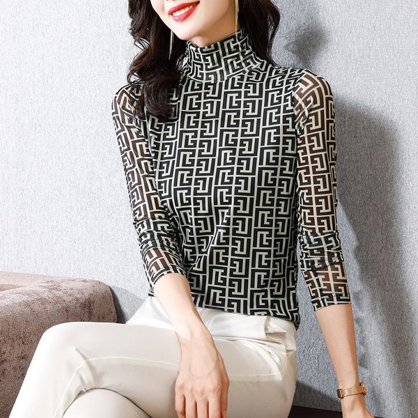 

women's sweaters knits & tees embroidered sweater woman autumn and winter slim large undershirt students han version of long-sleeved, White