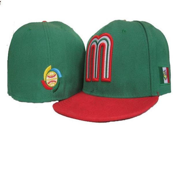 

mexico  letter baseball caps women men gorras bones aba reta touca toca flat fitted hats237u, Blue;gray