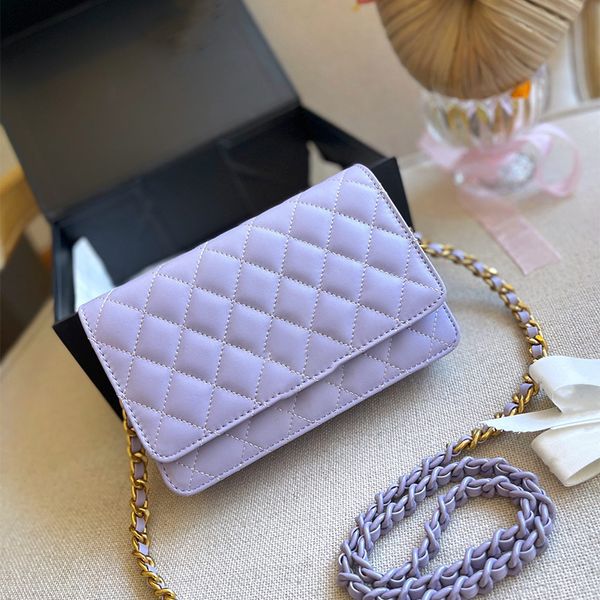 

2022 new vintage luxury shoulder bag fashion chain handbags woman outdoor sacoche quilt designers handbag lady genuine leather retro