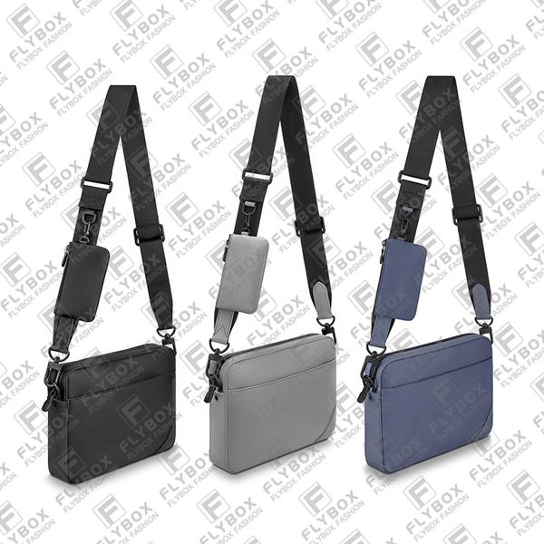

m69827 m45730 m46104 duo messenger bag men fashion luxury designer crossbody shoulder bags handbag tote 5a purse pouch fast delivery