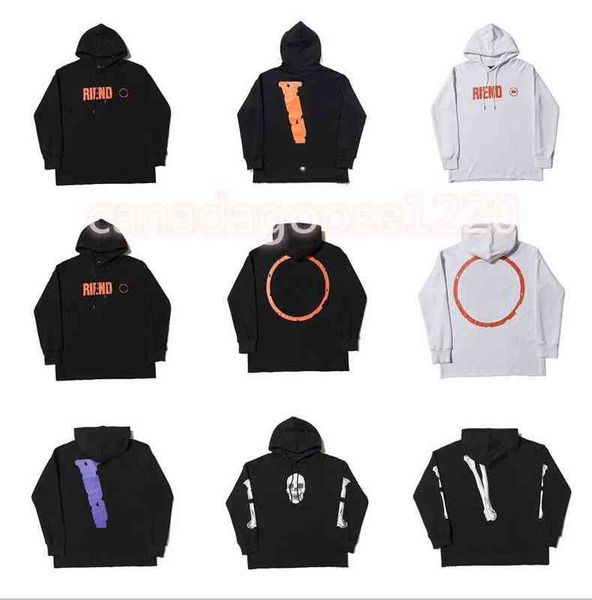 

hoodie hoodies big v mens womens fashion streetwear pullover sweatshirts loose lovers clothing vlones#s-xll1kh, Black