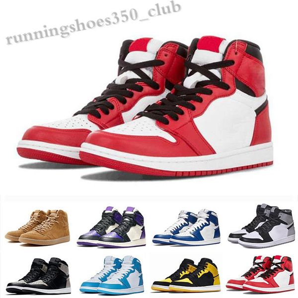 

mens 1 og shoes bd mid bred multi color gym red chicago black toe athletics sneaker 1s trainers mens designer shoes tq06279t, Black;brown