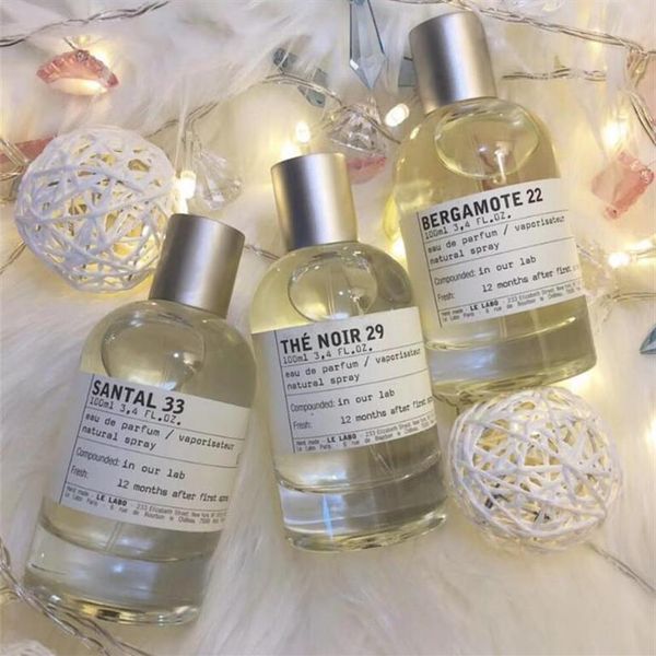 

le labo neutral perfume 100ml santal 33 bergamote 22 rose 31 the noir 29 long brand eau de parfum lasting fragrance fast ship241b