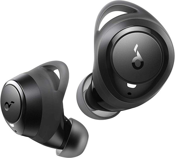 

headphones wireless earbuds soundcore by anker life a1 bluetooth earbuds powerful customized sound 35h playtime wireless charging usb-c fast