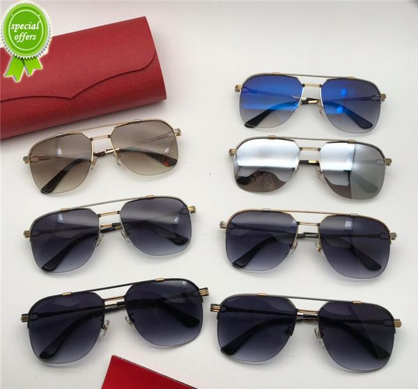 

designer brand sunglasses ct0108 new fashion dign sunglass classic square frame popular simple selling style uv 400 protection eyewear 0108, White;black