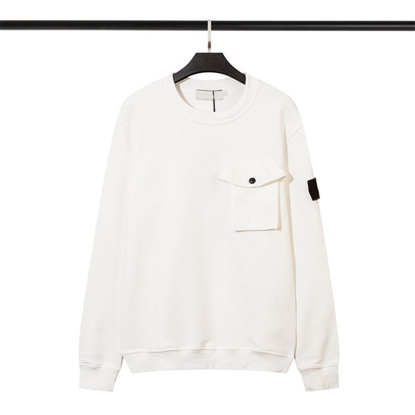 

men's sweatshirts 360g heavyweight cotton pullover warm bottoming shirt with three-dimensional pocket on the chest 213#, Black;brown