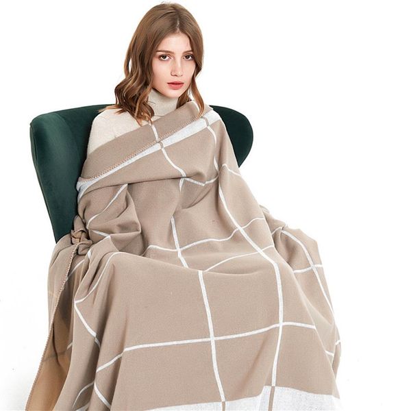 

wool air conditioning blanket 800g cashmere blanket to keep warm thickened holiday gift317h