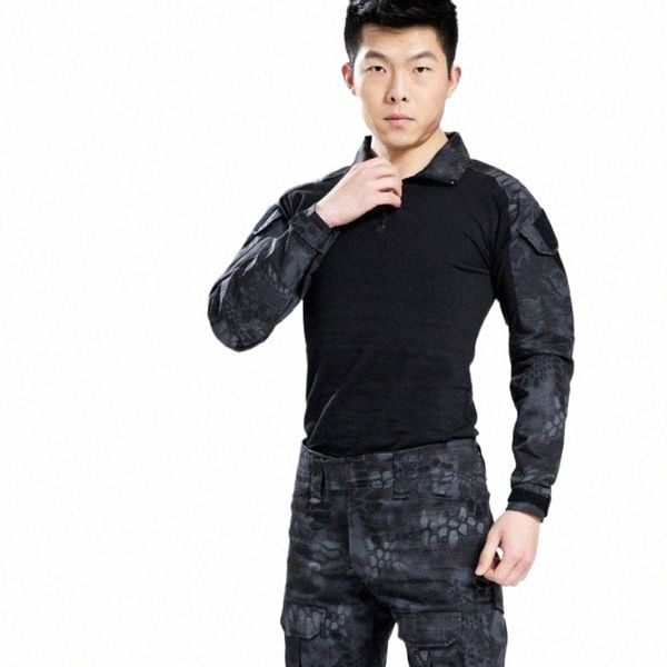 

men's tracksuits men's tracksuits special forces camouflage suit outdoor frogman us tactical training mens army pants military uni, Gray