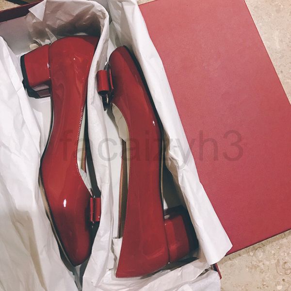 

dress shoes designer with source standard cabinet quasi version filipino bow single shoes women's thick heel leather sf shallow mouth w, Black