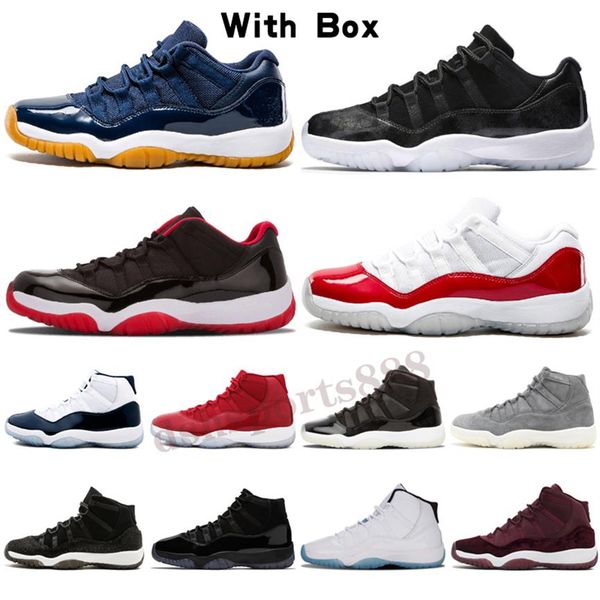 

11s white unc sports legend bred shoes tint mens night low 45 velvet rose concord pantone blue sneakers grey 40-47343n, Black;brown