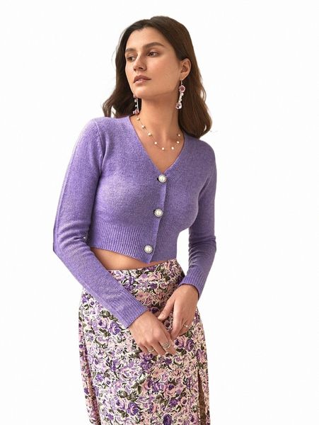 

women's sweaters frenchy single breasted crop cardigan t1as#, White;black