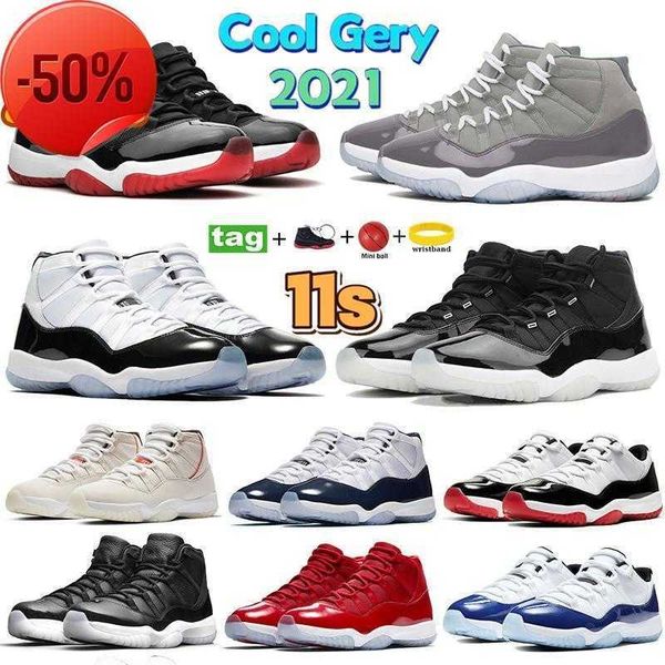 

boots high 11s cool gery 2022 low 11 men basketball shoes white bred concord 45 legend blue 25th anniversary citrus closing cap and gown pla, Black