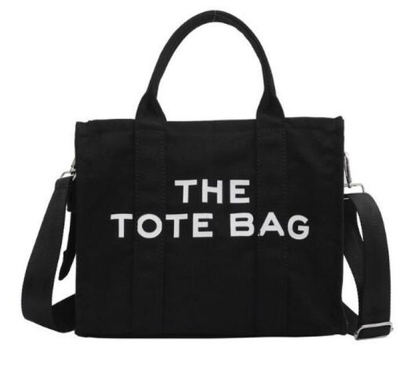 

marc canvas women large totes bag with logo shoulder bags cloth shopper let