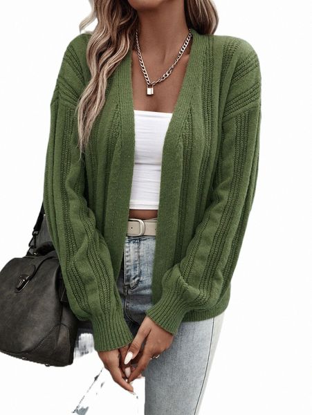 

women's sweaters drop shoulder duster cardigan k6xa#, White;black