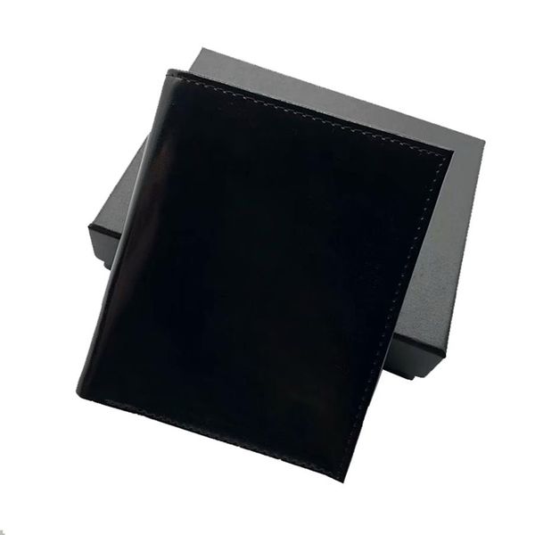 

new fashion in 2021 leather men's wallet with coin pocket credit card holder wallet men's leather bag with gift 254r, Red;black