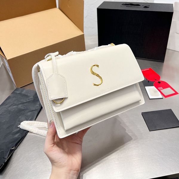 

women classic toothpick pattern flap crossbody bag fashion clean surface luxury leather quilted shoulder handbag multi pochettes gold chain