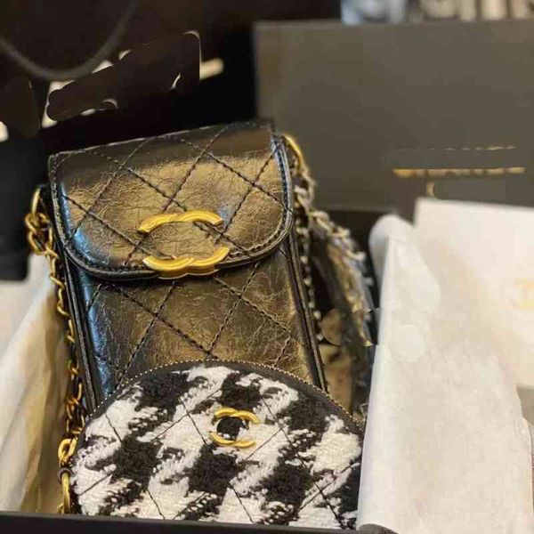 

waist bags cc waist s online celebrity retro fashion new versatile one shoulder messenger mobile phone zero wallet lingge chain bag female
