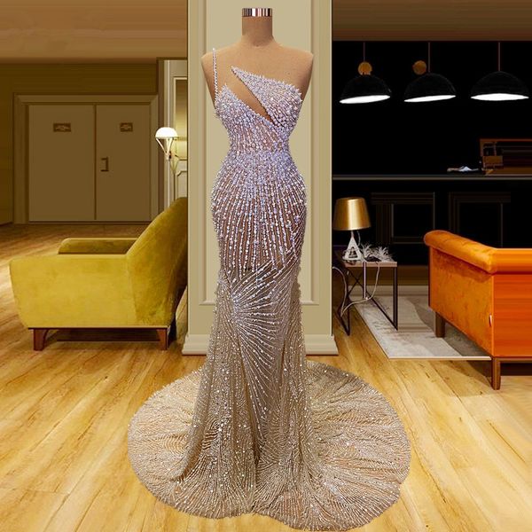 

pearls elegant illusion prom dresses sparkly sequined party dresses beaded dubai floor length custom made evening dress, Black;red