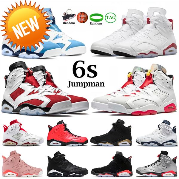 

outdoor boots men women 6s jumpman basketball shoes mens sneaker 6 red oreo unc white midnight navy british khaki olive black cat bred tinke