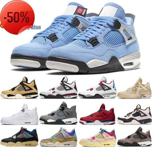

boots 2022 university blue jumpman 4 4s mens basketball shoes white guava ice oreo sail noir metallic purple black cat bred shimmer cactus j