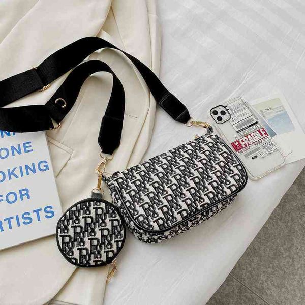 

shoulder bags fashion women's 2022 autumn and winter new single shoulder messenger k