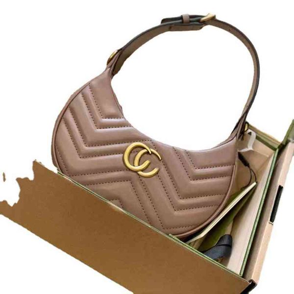 

bags designer standard marmont series new moon armpit bag wavy sling one shoulder messenger purses