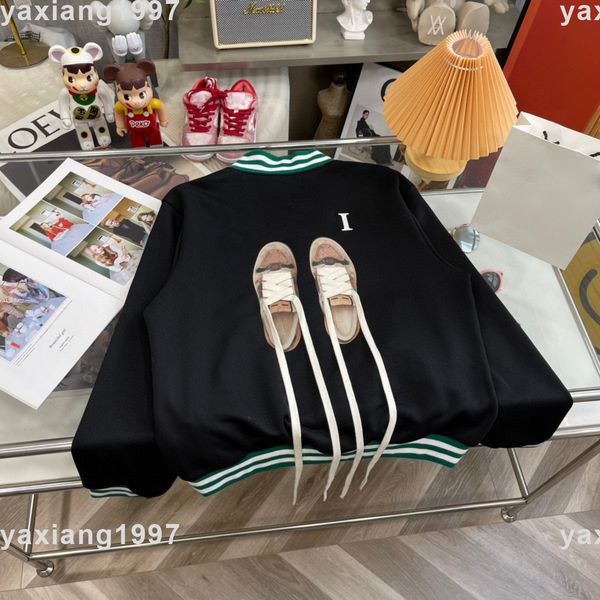 

men's sweater mens hoodie sweatshirts italy style autumn and winter zipper jacket designer luxury double letter classic men women alike, Black;brown