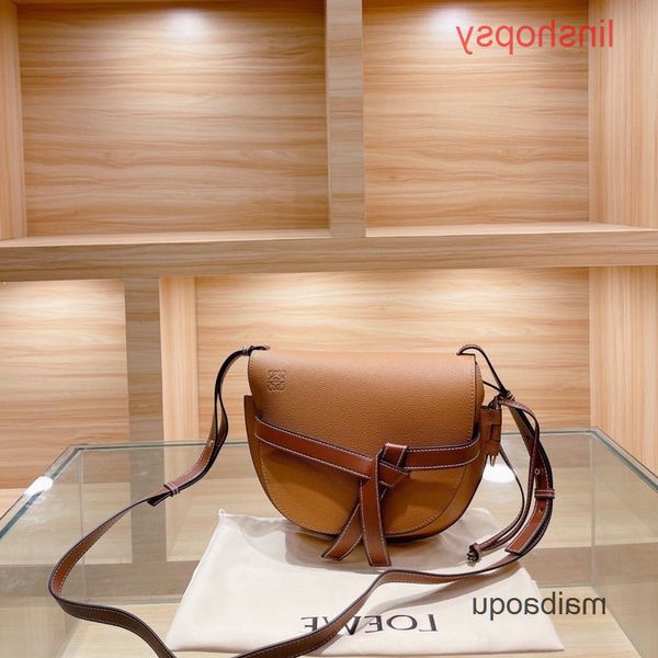 

designer loewss shoulder bag handbags 2022 women saddle napa cowhide size one 6v7u