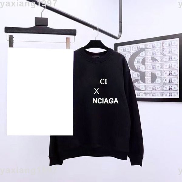 

men's sweater mens hoodie sweatshirts italy style autumn and winter zipper jacket designer luxury double letter classic men women alike, Black;brown