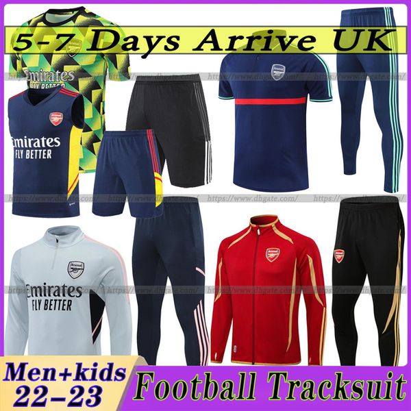 

22 23 kids man soccer tracksuits milik payet marseilles survetement jacket fottball training suit veste maillot de foot olympique om tracksu, Black
