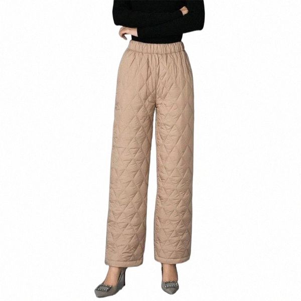 

women's pants & capris women's pants & capris straight outer wear down cotton trousers warm padded casual thick i0y5 o27s#, Black;white