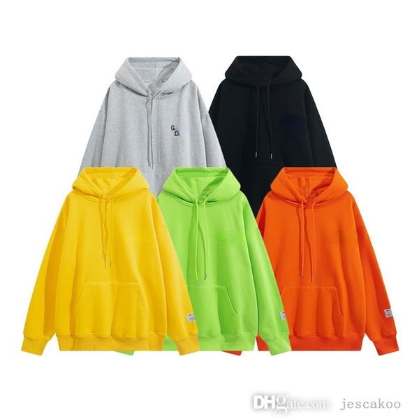 

trendy men women hip hop hoodies sweatshirts brand gd streetwear pullover loose hooded jacket, Black