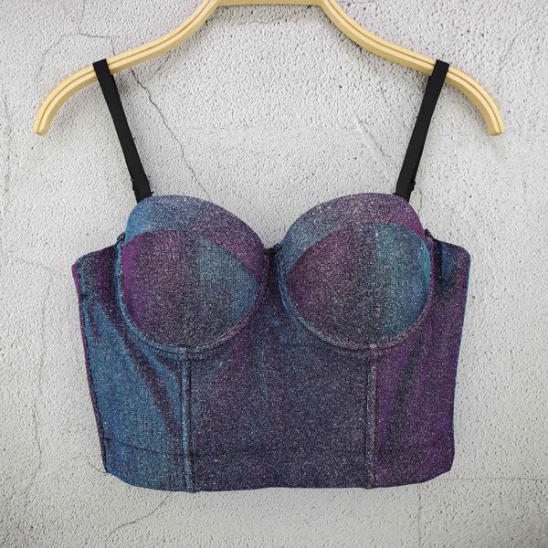 

womens corset bustier push up bra lingerie crop to wear out overbust, Black;white