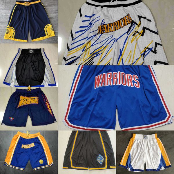 

basketball shorts pocket golden state''warriors''men throwback, Black