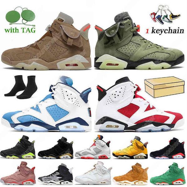 

gold hoops 6s basketball shoes 6 mens unc british khaki black infrared carmine electric green232f