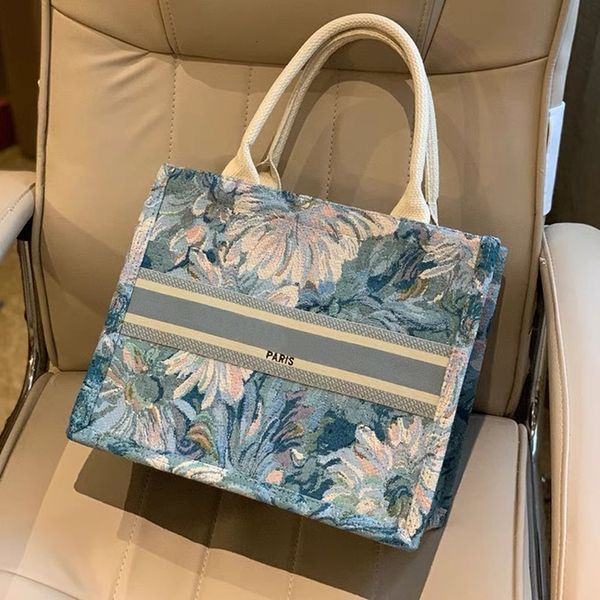 

bags designer shoulder bag capacity shopping women canvas tote handbags large