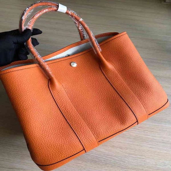 

original edition tote bag hemees designer bags new leather women's bag garden hand sewn handbag large capacity fashion brand single sho