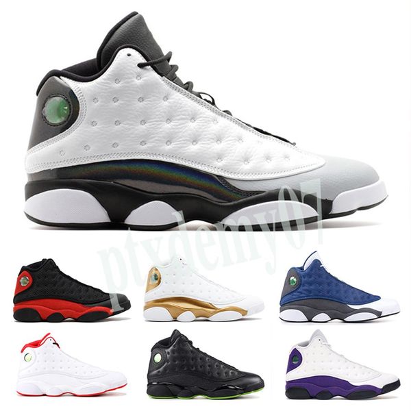 

2020 men shoes 13 13s lucky green cap and gown chicago bred phantom altitude mens trainers sports sneakers p07320t, Black;brown