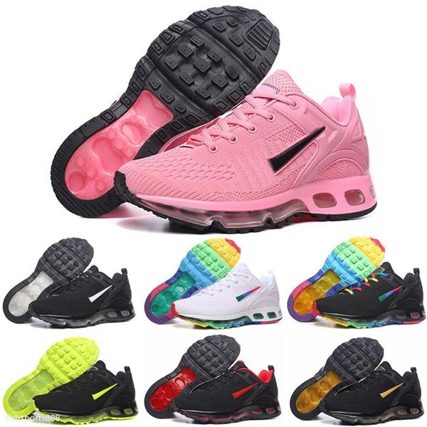 

infant kids tn shoes cusion white black children sport toddler trainer rainbow boy and girl tns sneaker2357, Black;brown