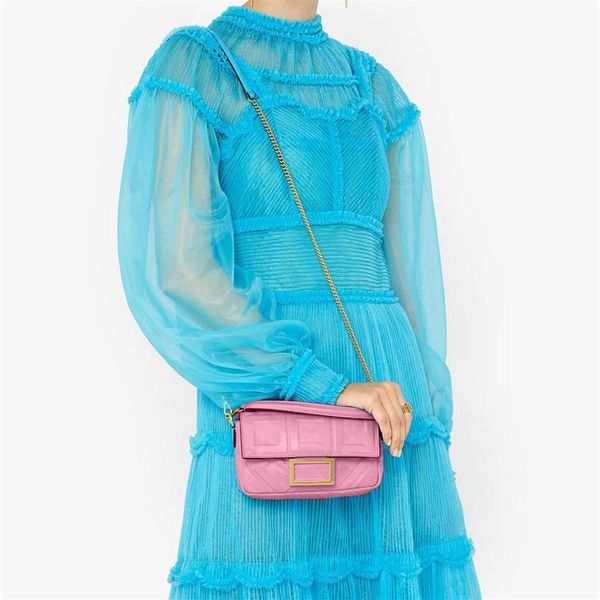 

2021 ss women bags baguette fashion handbags iconic clutch bag cover pillow designer purse classic chain old flower romantic q238y, Red;black