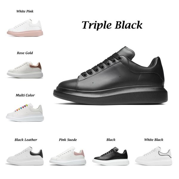 

2022 designer logo oversized casual shoes for man woman white black leather luxury velvet suede womens espadrilles trainers mens women flats