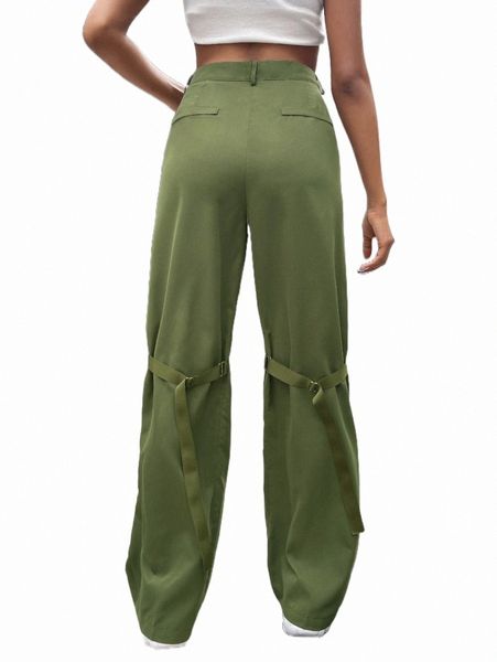 

women's pants & capris x the future x high waist wide leg pants n6vn#, Black;white