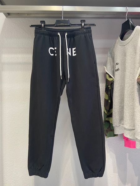 

men's plus size pants round neck embroidered and printed polar style summer wear with street pure cotton 13ew, Black;brown