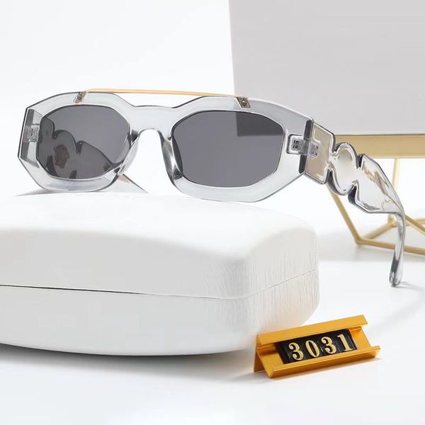 

sunglasses for woman 3031 antireflection pchromic men fashion sun glasses brand mixed color designer square eyewear retro classic sunglass, White;black