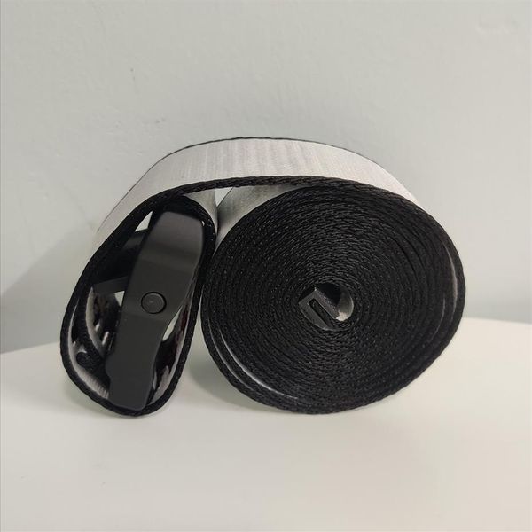 

buckle belt for couple extra thick canvas belt industrial style delicate embroidery alphabet webbing fashion supply3349, Black;brown